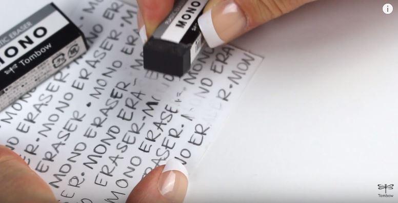 Tẩy (gôm) đen Mono zero, Tombow, Nhật bản, loại nhỏ