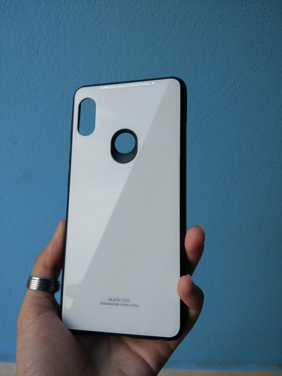 Ốp lưng mặt kính cường lực Xiaomi redmi note 5 pro