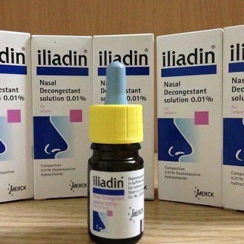 Thuốc nhỏ mũi iliadin 0.01% (5ml) (hộp)