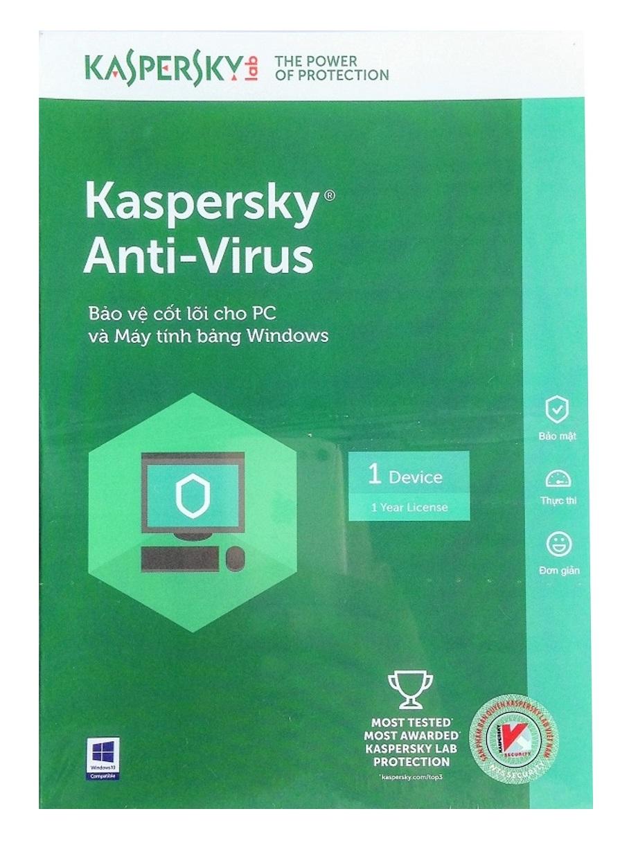 [HCM]Phần mềm diệt virus Kaspersky Anti Virus