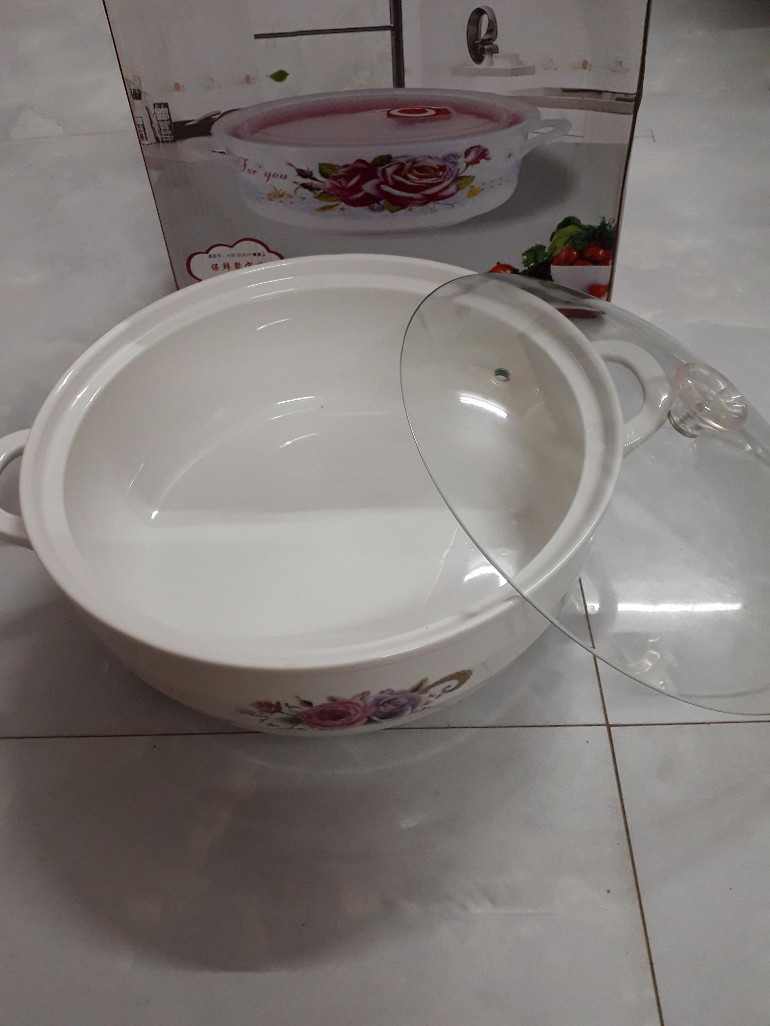 Nồi lẩu sứ 25x9 cm