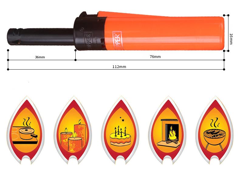Bật lửa Clipper đầu dài