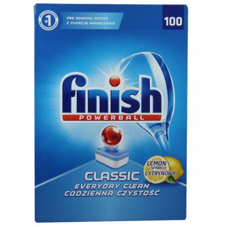 Viên Rửa Chén Bát Finish 100 Viên (Bột Rửa Ly Somat,Muối Rửa Bát Alio) Dùng Cho Máy Rửa