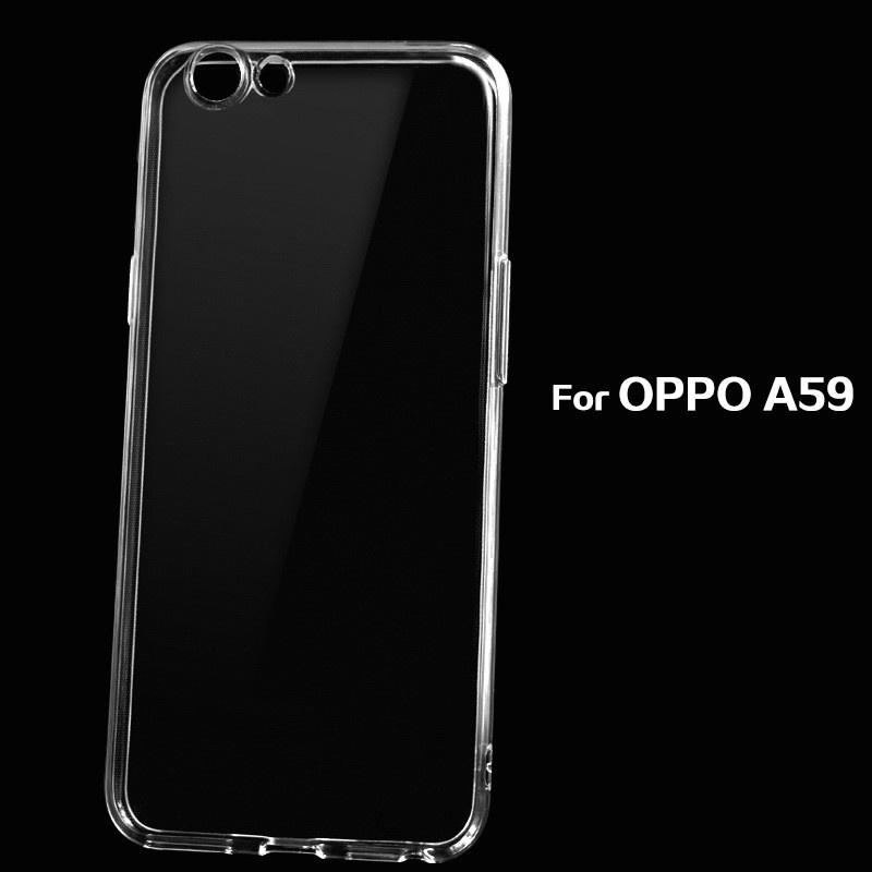 Ốp Silicon cho Oppo F1s / A59 / Find 9 (Trong suốt)