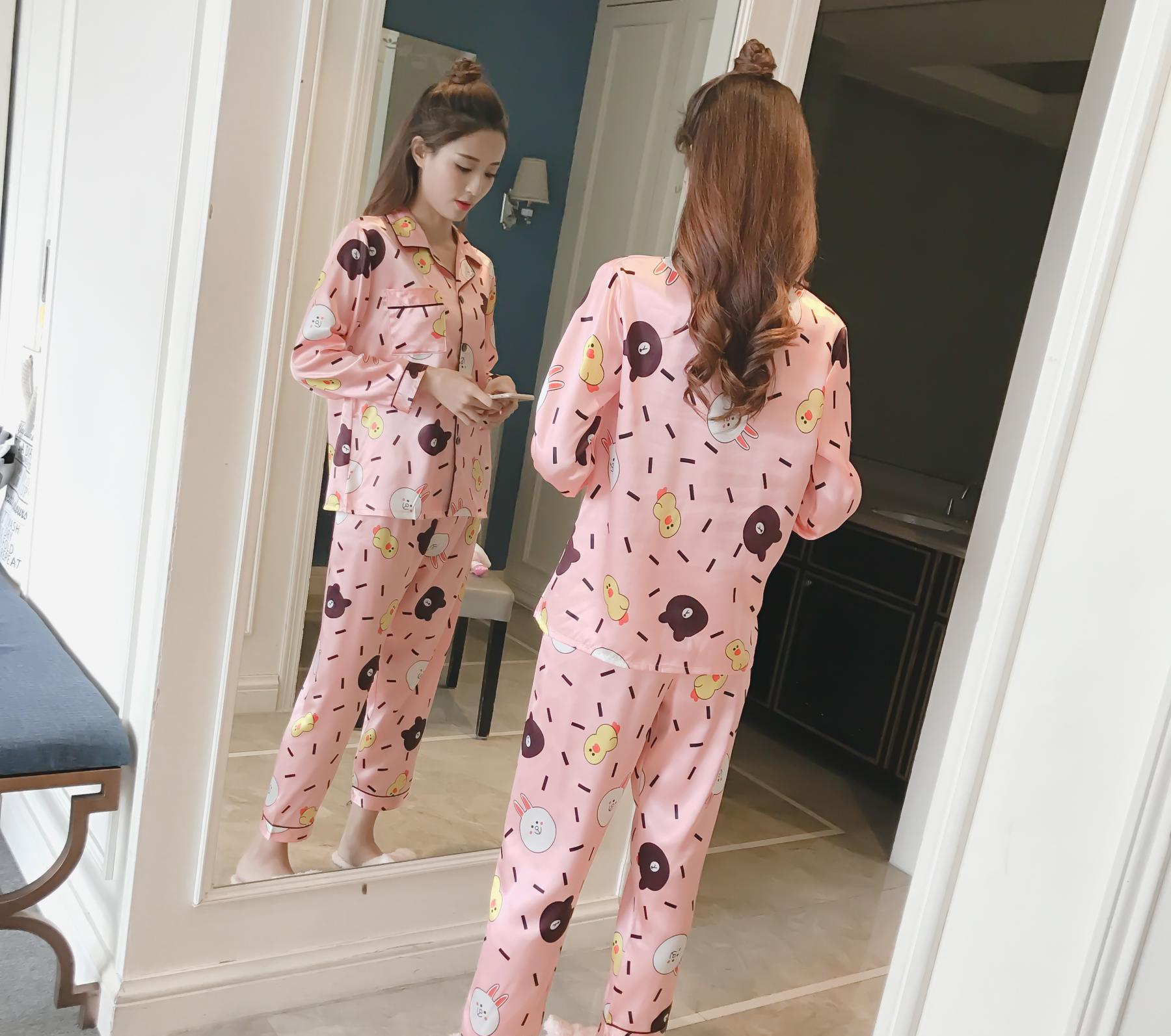 [HCM]Bộ Đồ Mặc Nhà Pijama Hình Mặt Gâu Kute CDANP14