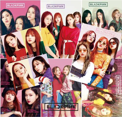 Combo 8 poster ảnh Blackpink