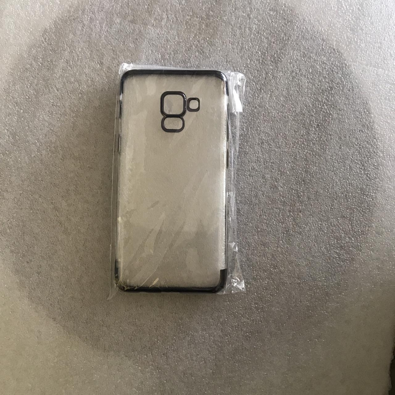 Ốp lưng silicon dẻo xi viền samsung A8 2018