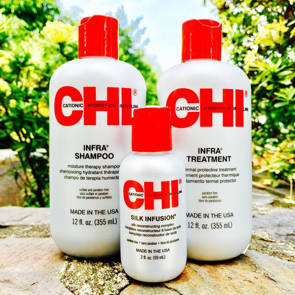[HCM]Tinh Dầu Dưỡng Tóc CHI Silk Infusion (59ml)