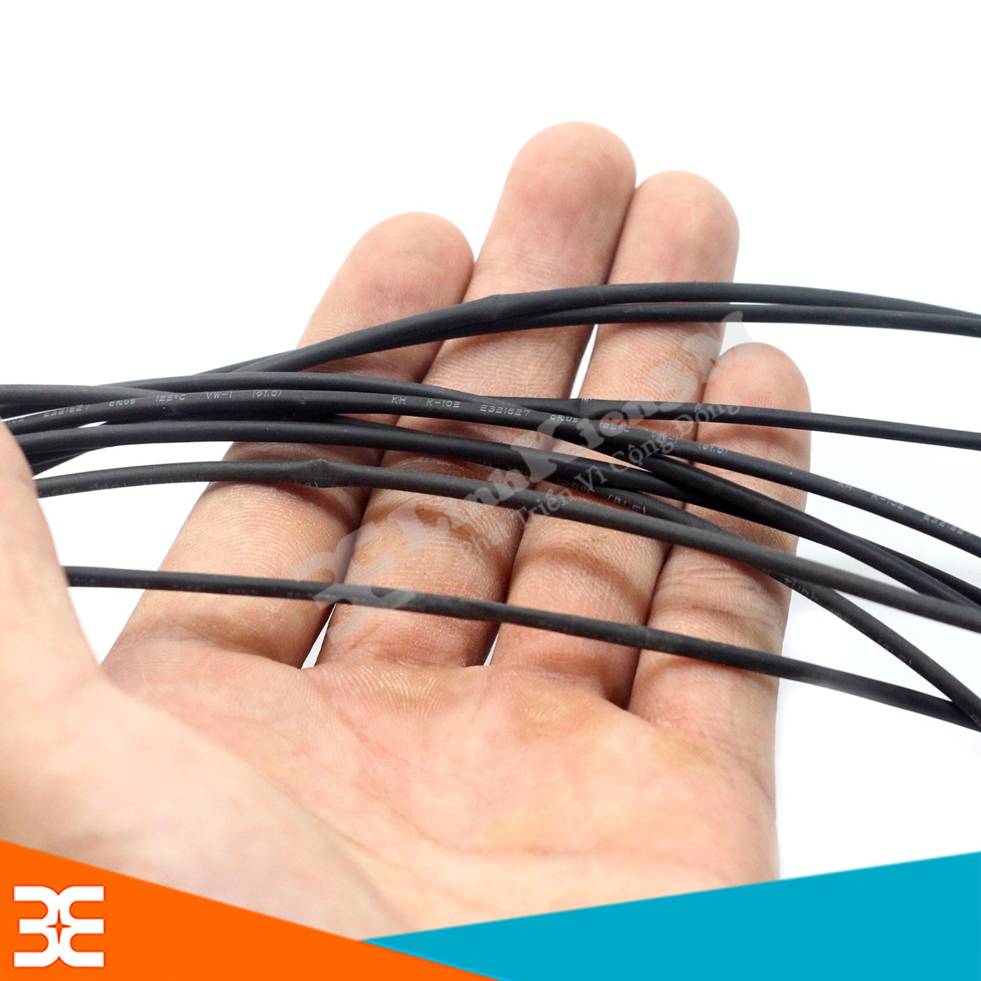 Bộ 10 Ống Gen Co Nhiệt Đường Kính 1mm ( Mỗi Ống Dài 1m )