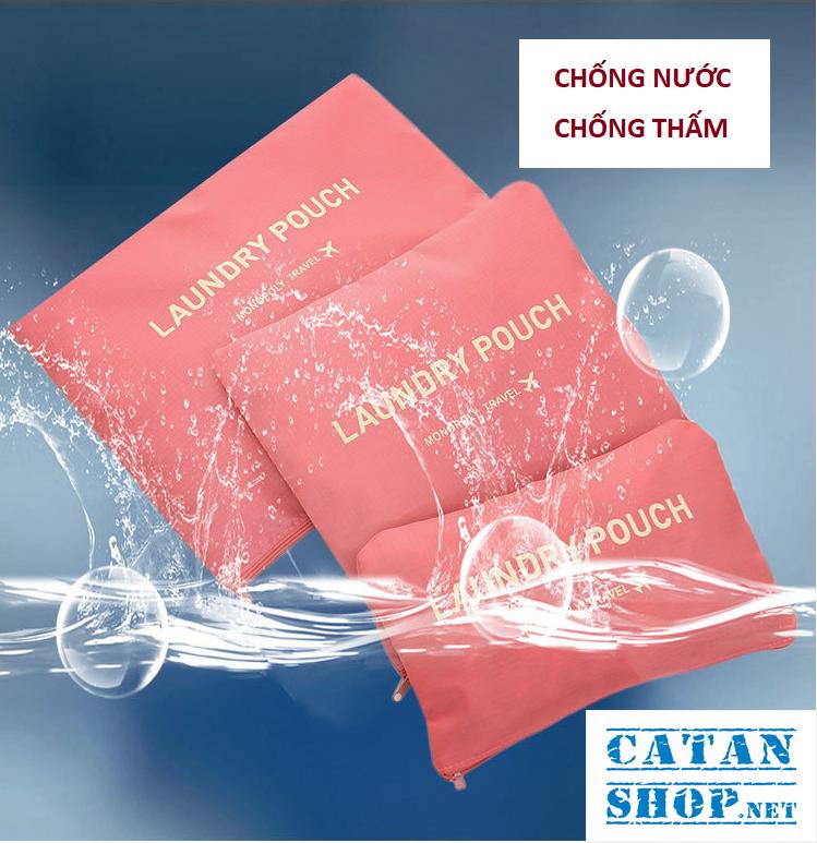 [HCM]Combo 6 Túi Đựng Đồ Du Lịch size lớn chống thấm
