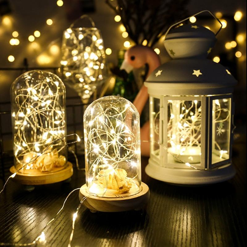 COMBO Đèn Đom Đóm FireFly Light 10M Dùng Pin Tiểu Size AA