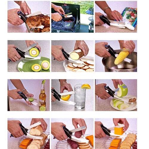 Kéo cắt đa năng clever cutter ( kéo thớt)