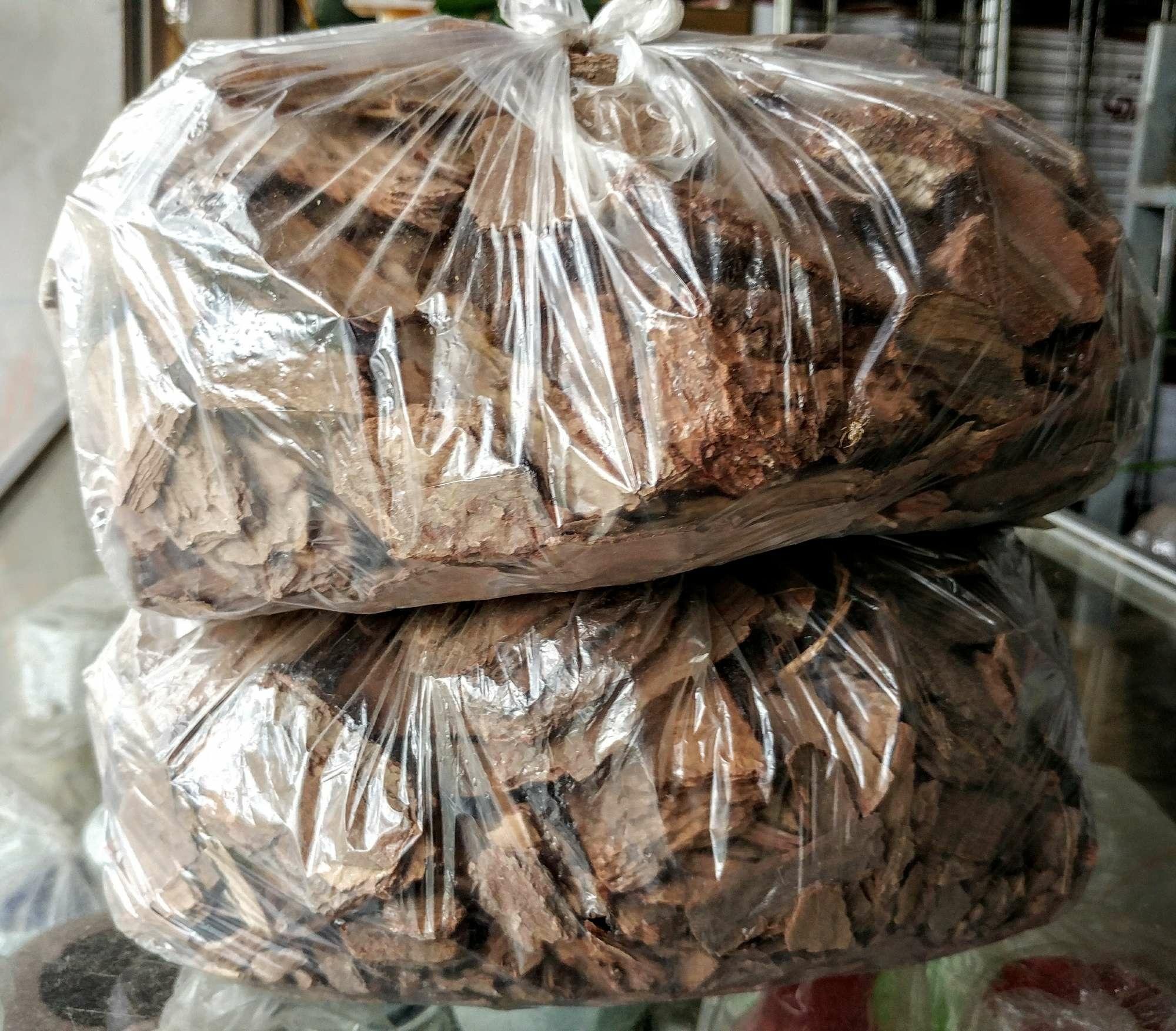 1 kg vỏ thông trồng lan