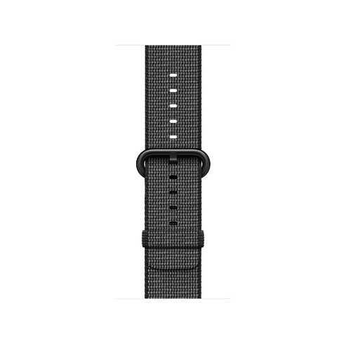 Dây đeo cho Apple Watch, Black Woven Nylon 38mm