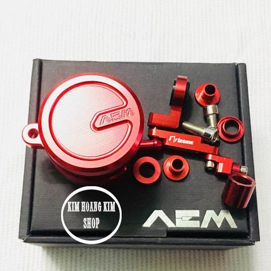 Bình Dầu AEM Titanium (màu Đỏ) + pass bình dầu ri.zoma