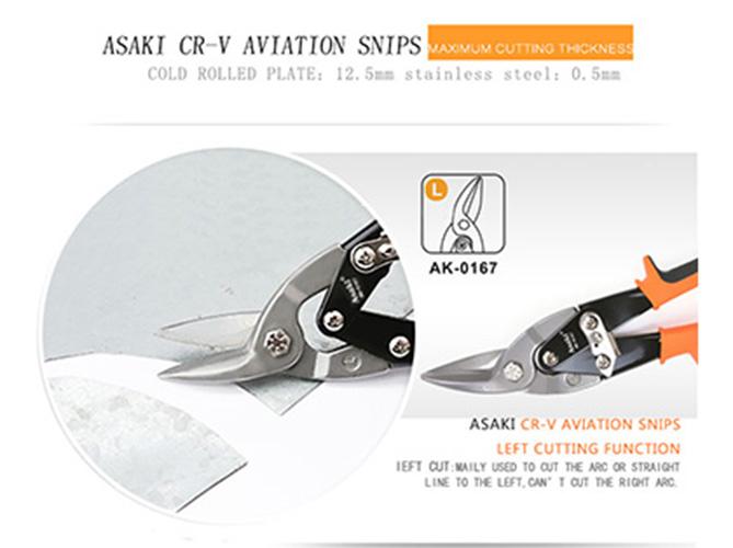 10'' Kéo cắt tôn Asaki AK-0167