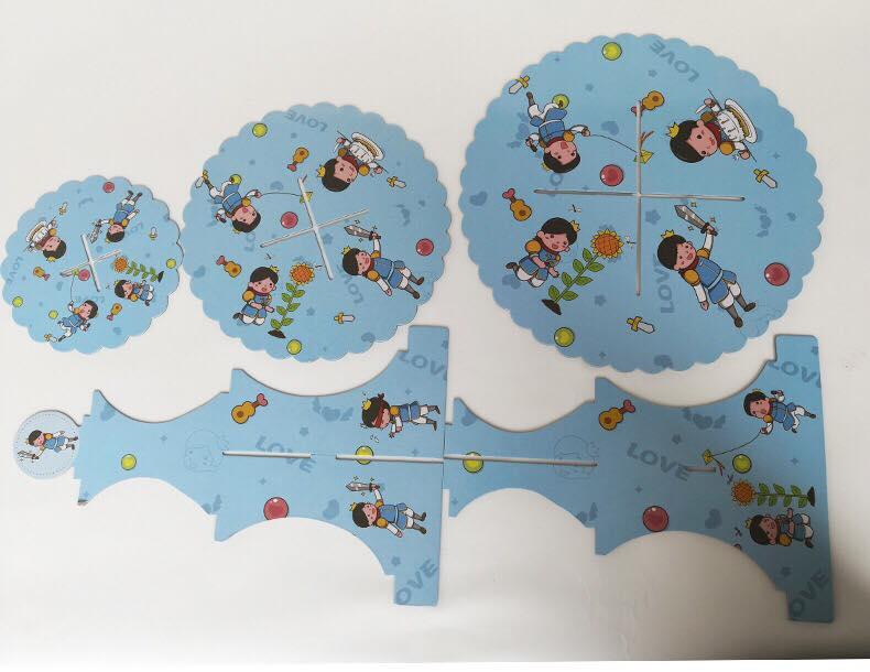 KỆ BÁNH SINH NHẬT CUPCAKE 3 TẦNG (KB02)