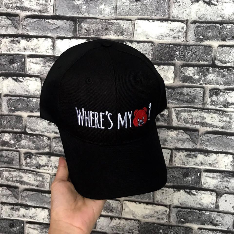Nón kết thêu logo GẤU ĐỎ