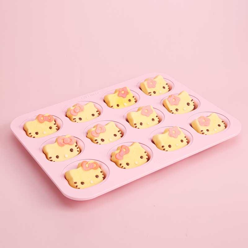 Hello Kitty Hoạt Hình Đồ Gia Dụng Không Dính Đầu Mèo Khay Nướng