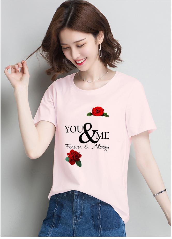 AOTHUN102 áo thun nữ form rộng hàn quốc in chữ You and me ATNK1125