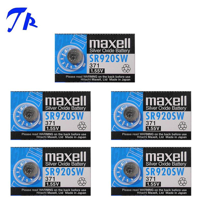 [HCM]5 viên Pin Maxell SR920SW Pin đồng hồ đeo tay 371 ( 1.55V)