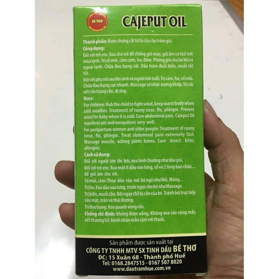 DẦU TRÀM BÉ THƠ(100ML)- Date mới