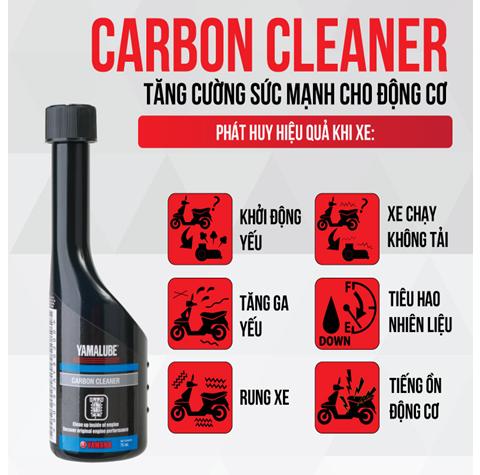 [Mẫu mới]DUNG DỊCH TẨY CẶN CARBON YAMAHA 75ml - CARBON CLEANER