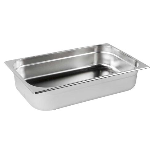 KHAY INOX ĐỰNG THỨC ĂN 1/1 SÂU 15CM