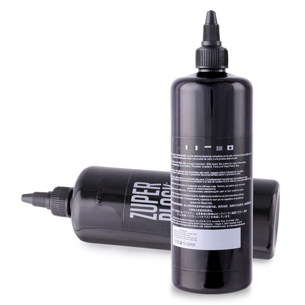Mực Xăm Intenze ZUPER BLACK 12 OZ 355ml