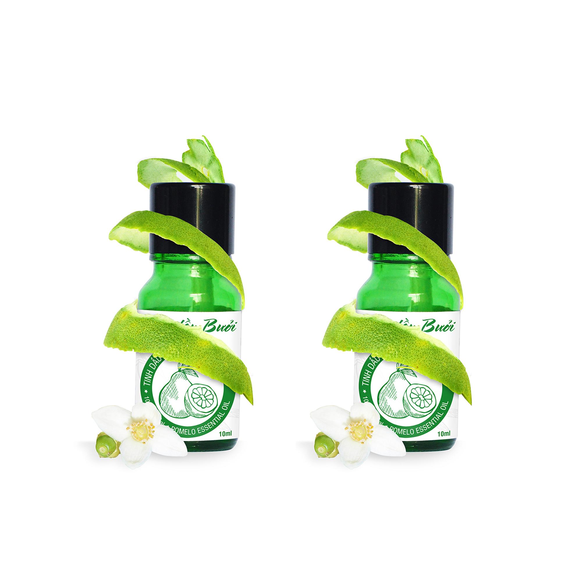 [HCM]Combo 02 Tinh Dầu Bưởi Đất Việt (10ml)