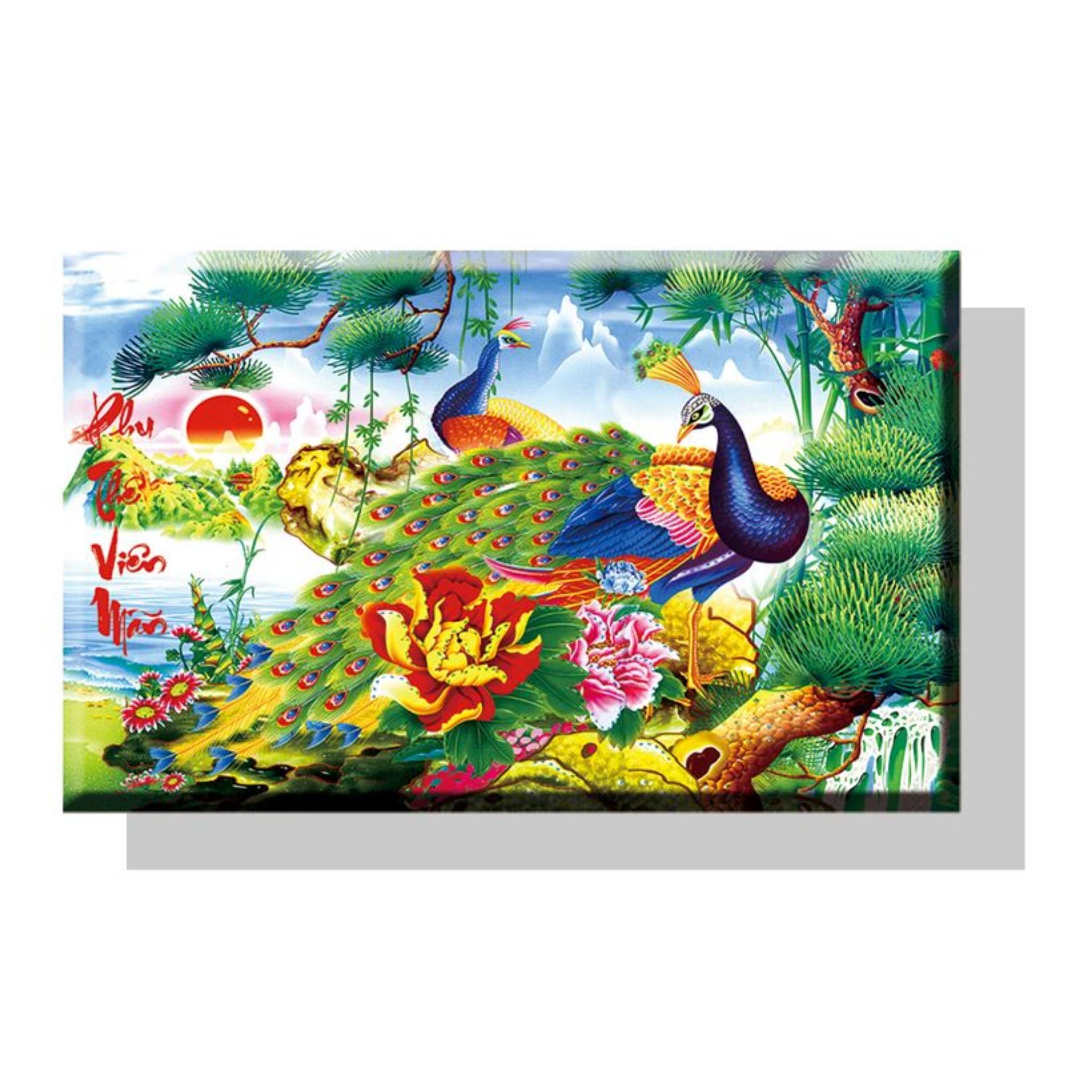 Tranh thêu chữ thập Phu thê viên mãn-DLH-223029-Ngọc Thịnh