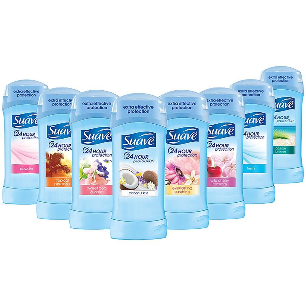 [HCM]Sáp khử mùi Suave Sweet Pea & Violet 74g