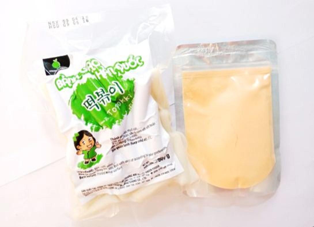 1Kg Tokbokki Kèm100g Bột Phô Mai