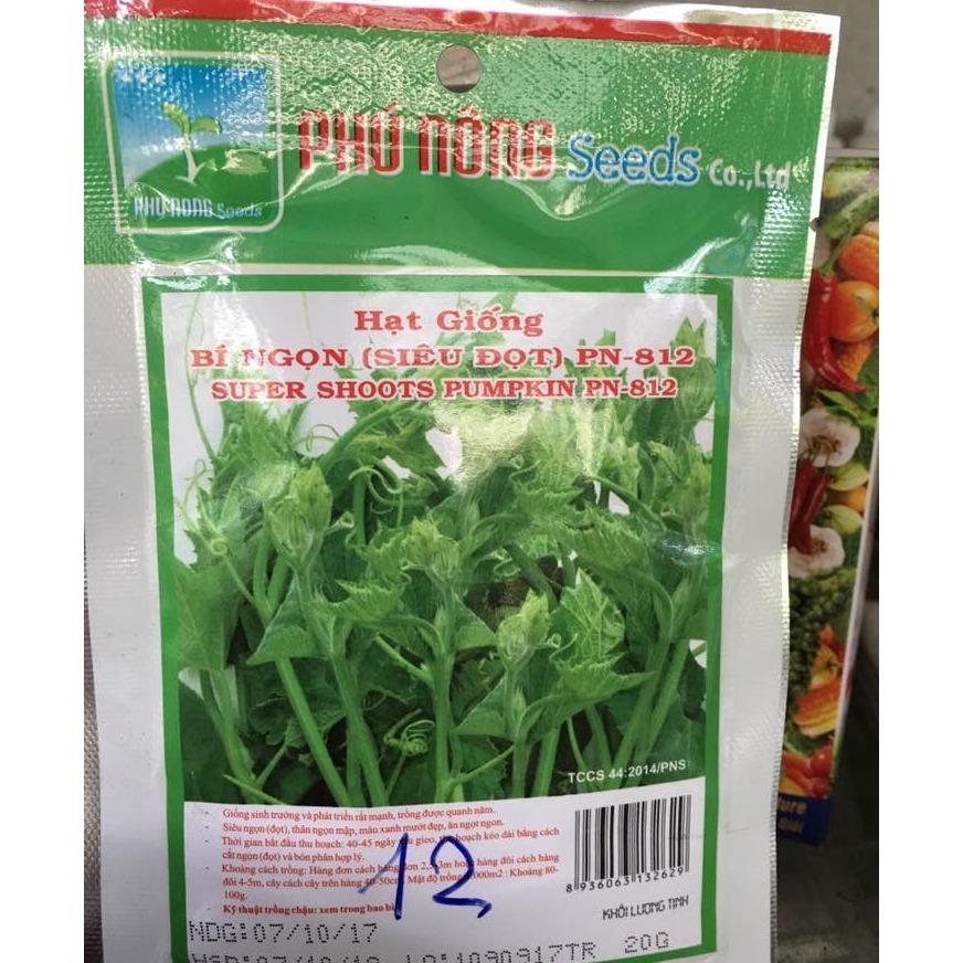 [HCM]Hạt giống Bí ngọn (Siêu đọt ) - PhuNongSeeds