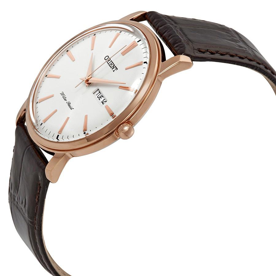 Đồng hồ nam dây da Orient FUG1R005W6