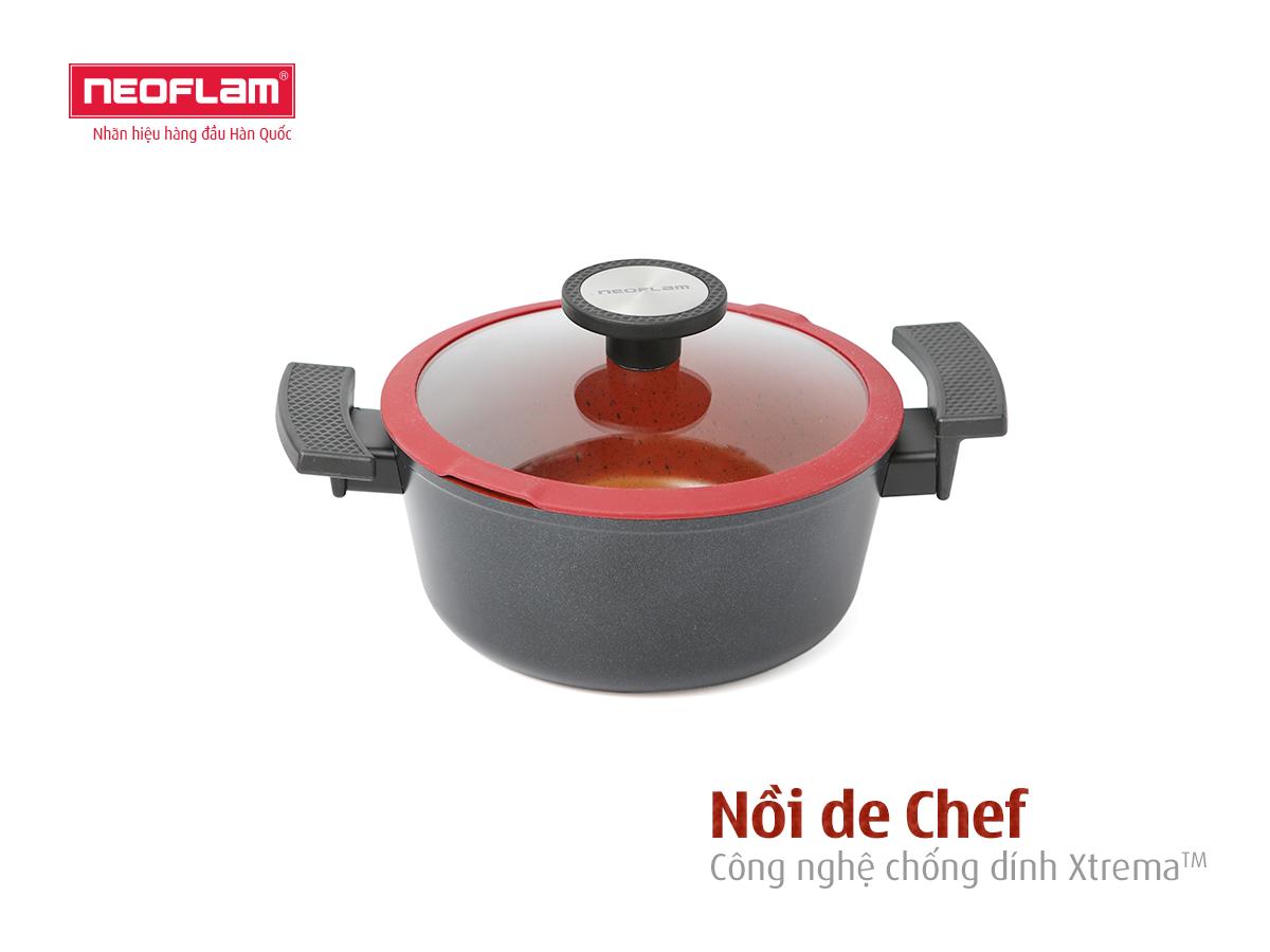 Bộ 5 nồi chảo de Chef