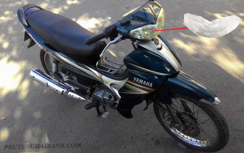 [HCM]Chụp kính đèn trước xe Jupiter V (Có chữ Stanley)