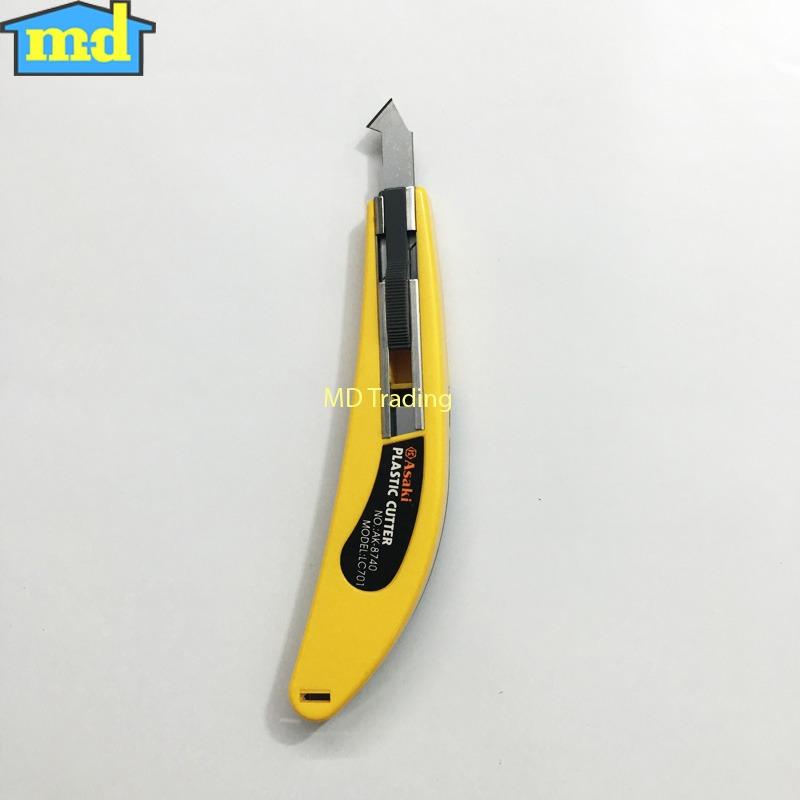 Dao rọc nhựa mica Asaki AK-8740
