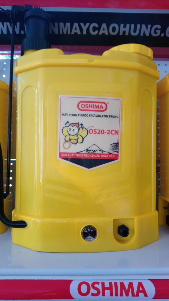 Bình phun thuốc trừ sâu Oshima OS20-2CN, máy xịt điện