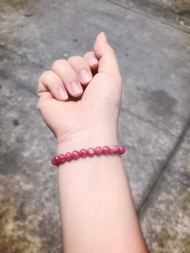 [HCM]VÒNG TAY RUBY HỒNG NGỌC SIZE 6LY