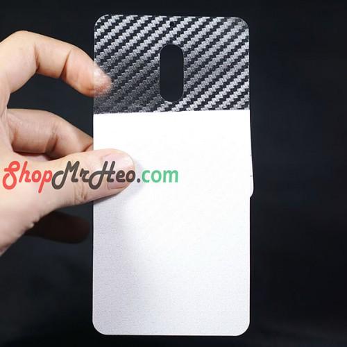 Bộ 3 skin dán mặt lưng vân 3d nokia 6