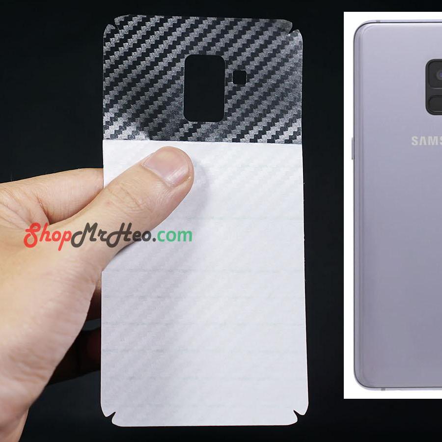 [HCM]Bộ 3 Skin Dán Mặt Lưng Vân 3D Samsung A8 Plus 2018 - A8+