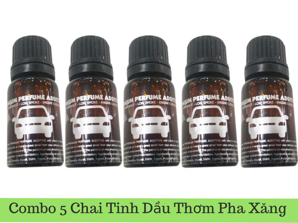 [HCM]Combo 5 Chai Tinh Dầu Thơm Pha Xăng Xe Xì Po 50ml