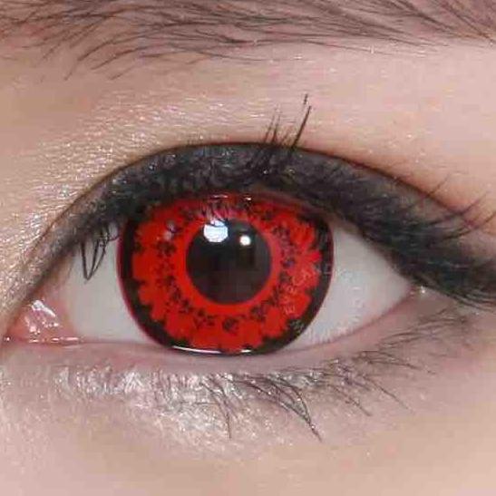 [HCM]Lens màu đỏ không độ