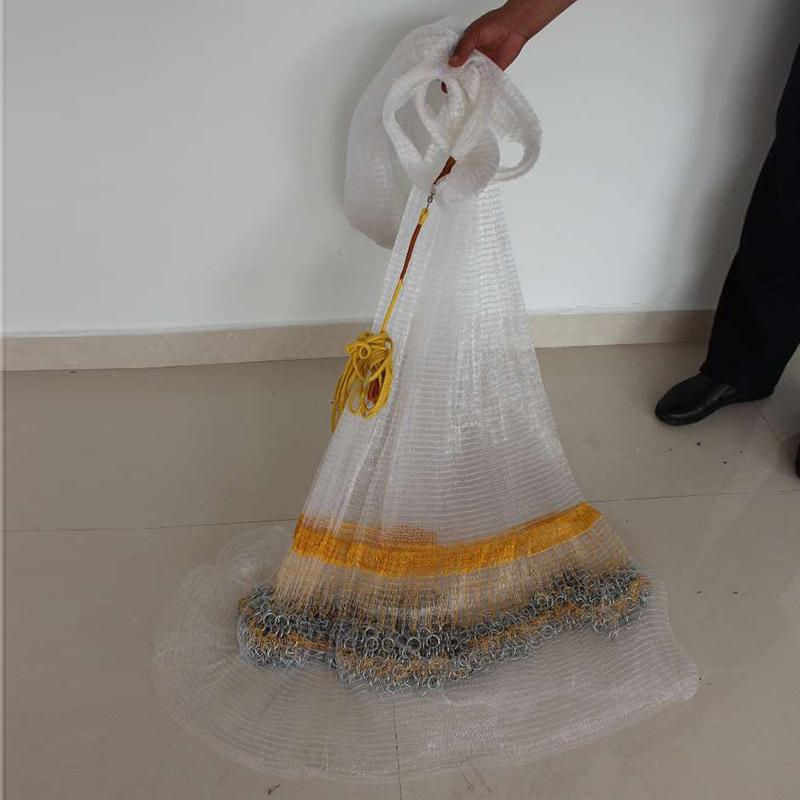 Chài Bắt Cá Chân Xích Cao Cấp Bung 6m và 8m Nặng 5kg