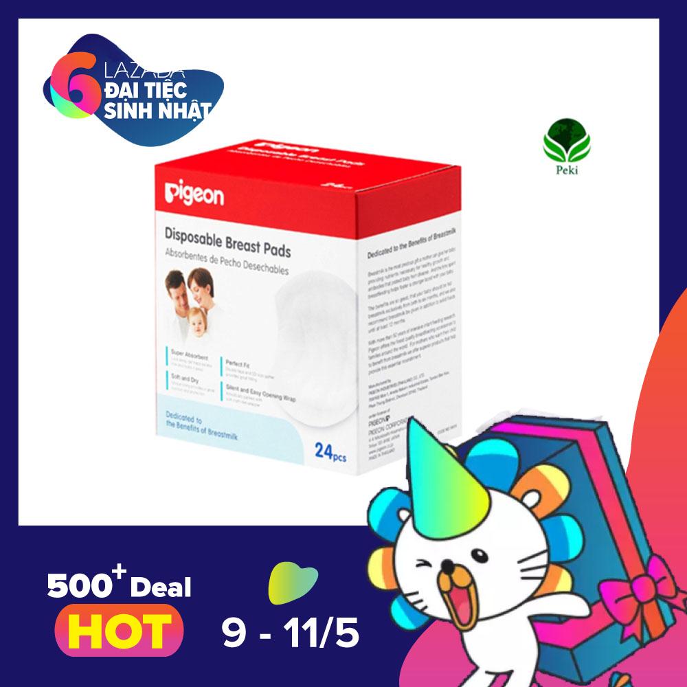 Miếng lót thấm sữa Pigeon 24psc