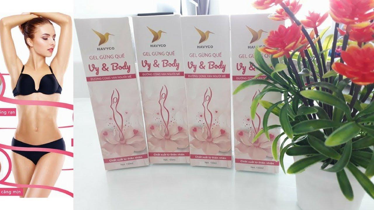 Gel Tan Mỡ Gừng Quế Vy & Body - Mẫu Mới