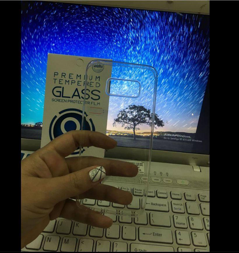 Ốp lưng dẻo silicon cao cấp cho Samsung S8 Plus