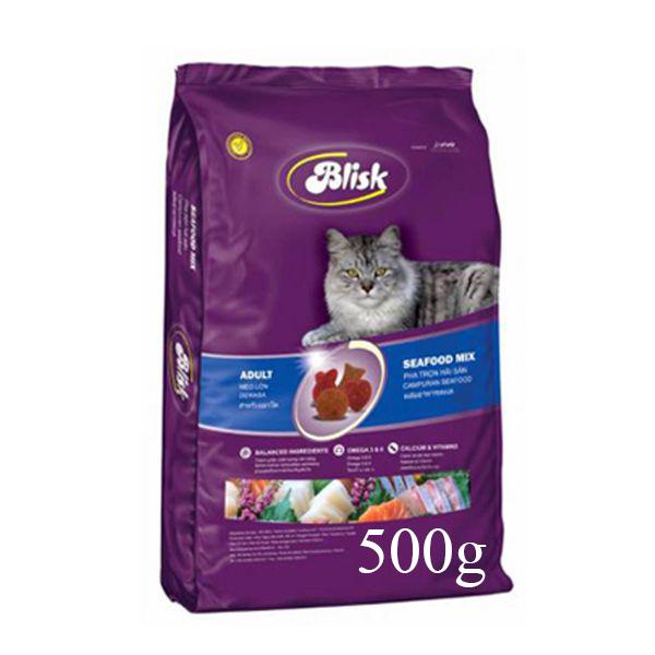 Thức ăn cho mèo vị cá ngừ hiệu Blisk 500gr