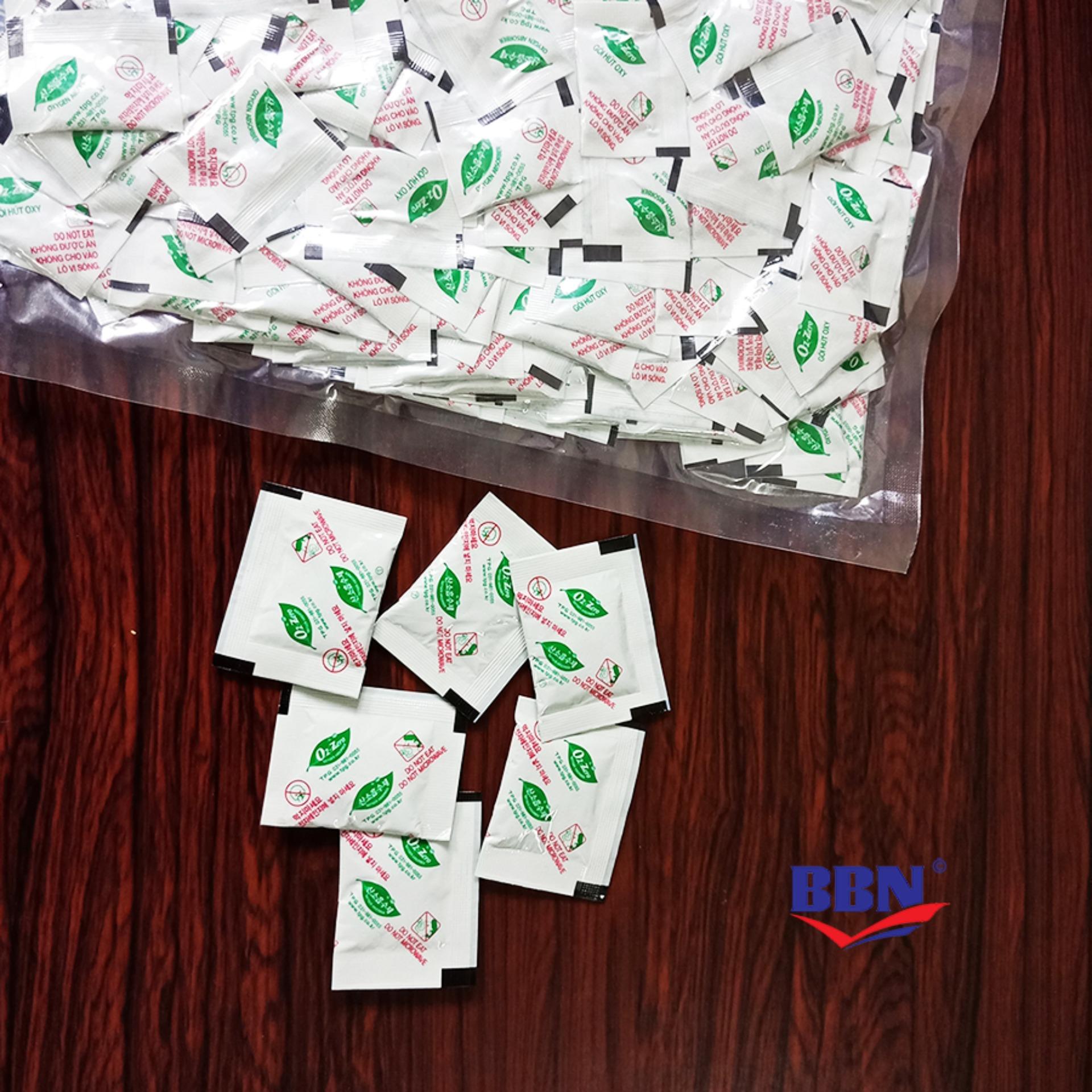 Túi hút oxy 60CC Hàn Quốc dành cho đóng gói thực phẩm (bộ 300 túi)